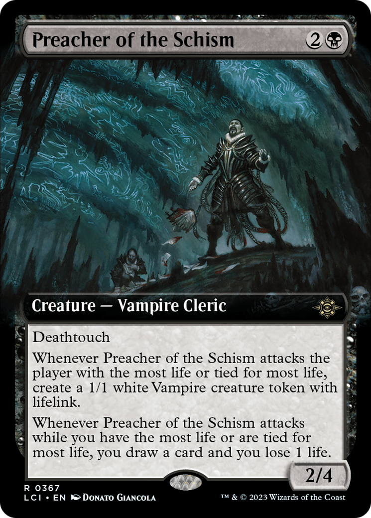 Preacher of the Schism (Extended Art) [The Lost Caverns of Ixalan] | The CG Realm