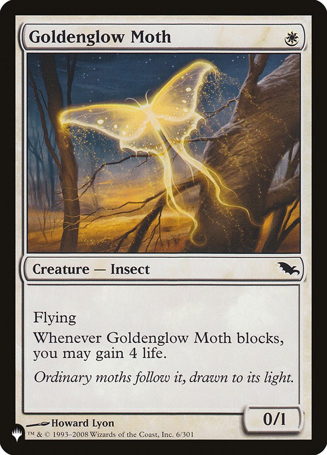 Goldenglow Moth [The List] | The CG Realm