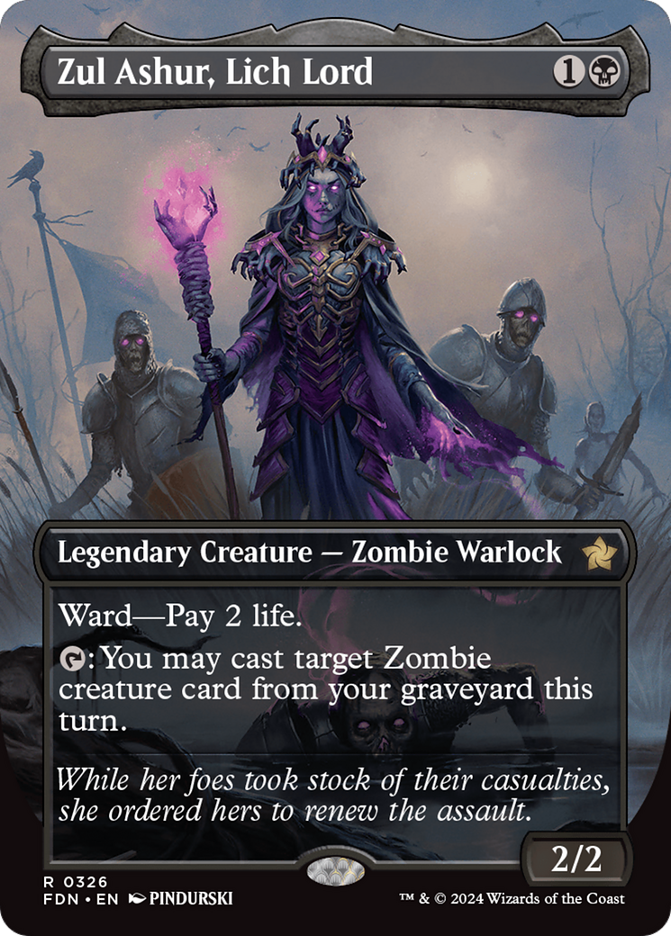 Zul Ashur, Lich Lord (Borderless) [Foundations] | The CG Realm