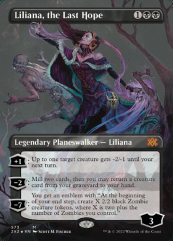 Liliana, the Last Hope (Textured Foil) [Double Masters 2022] | The CG Realm