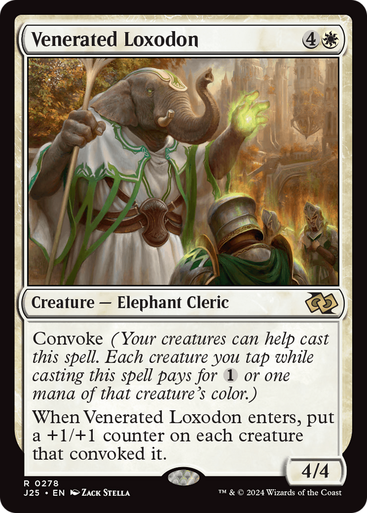 Venerated Loxodon [Foundations Jumpstart] | The CG Realm