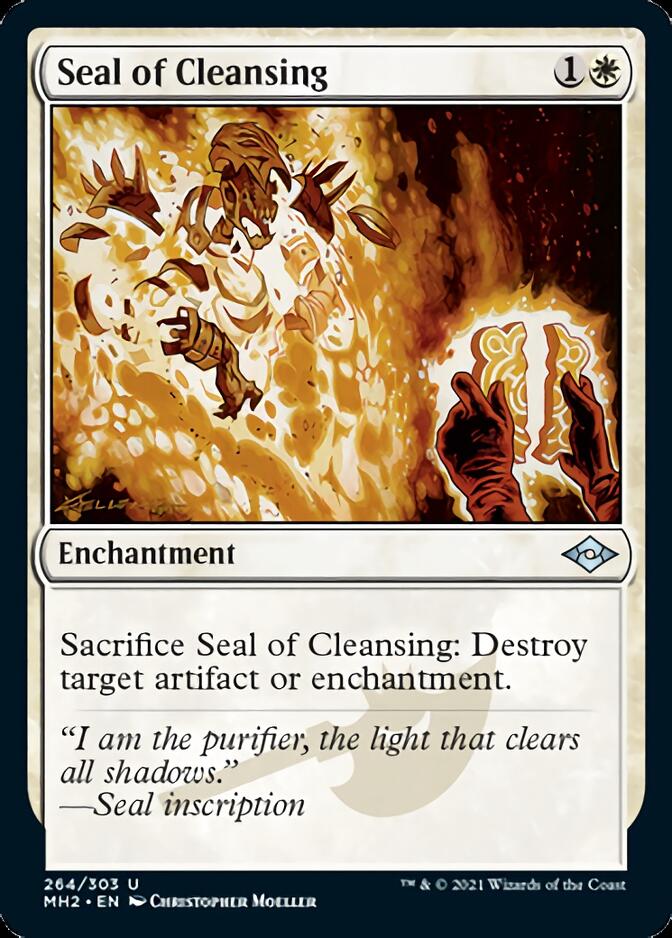 Seal of Cleansing (Foil Etched) [Modern Horizons 2] | The CG Realm