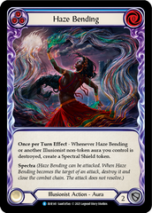 Haze Bending (Blue) [EVR141] (Everfest)  1st Edition Rainbow Foil | The CG Realm