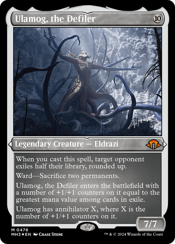 Ulamog, the Defiler (Foil Etched) [Modern Horizons 3] | The CG Realm