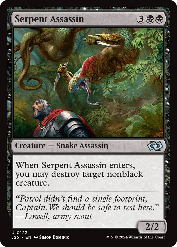 Serpent Assassin [Foundations Jumpstart] | The CG Realm