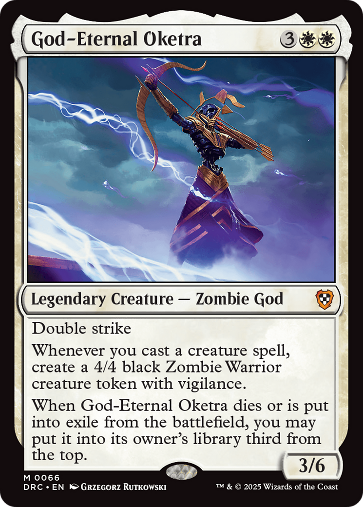 God-Eternal Oketra [Aetherdrift Commander] | The CG Realm