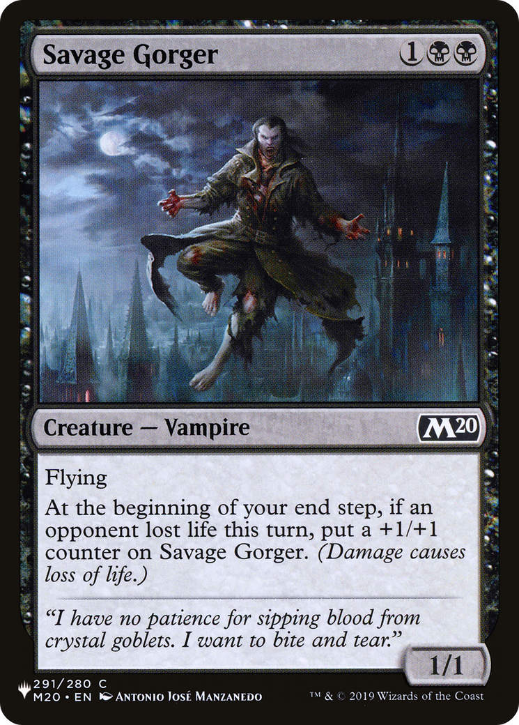 Savage Gorger [The List Reprints] | The CG Realm