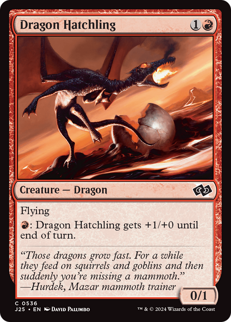 Dragon Hatchling [Foundations Jumpstart] | The CG Realm