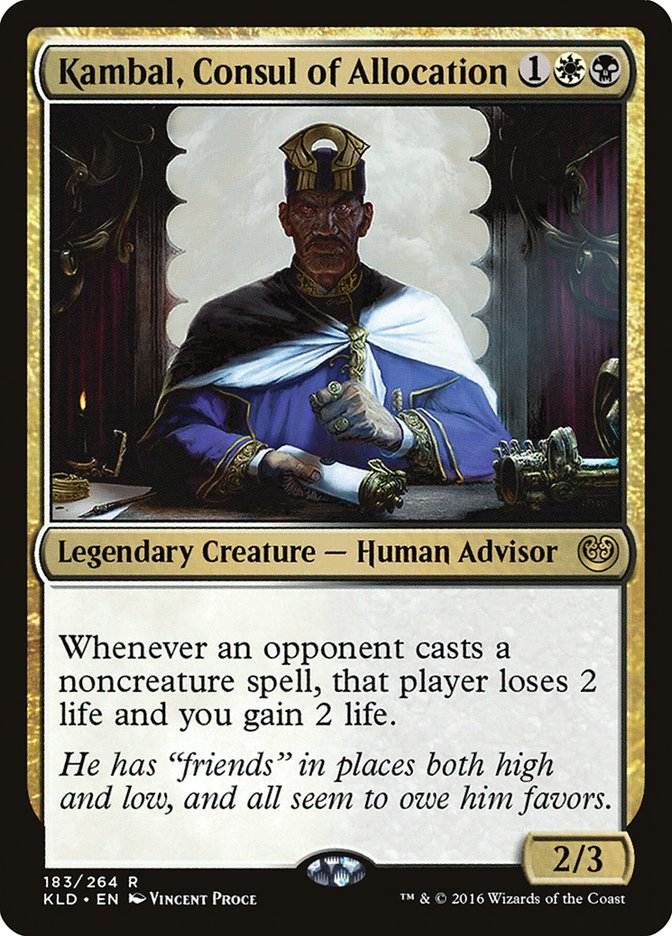 Kambal, Consul of Allocation [Kaladesh] | The CG Realm