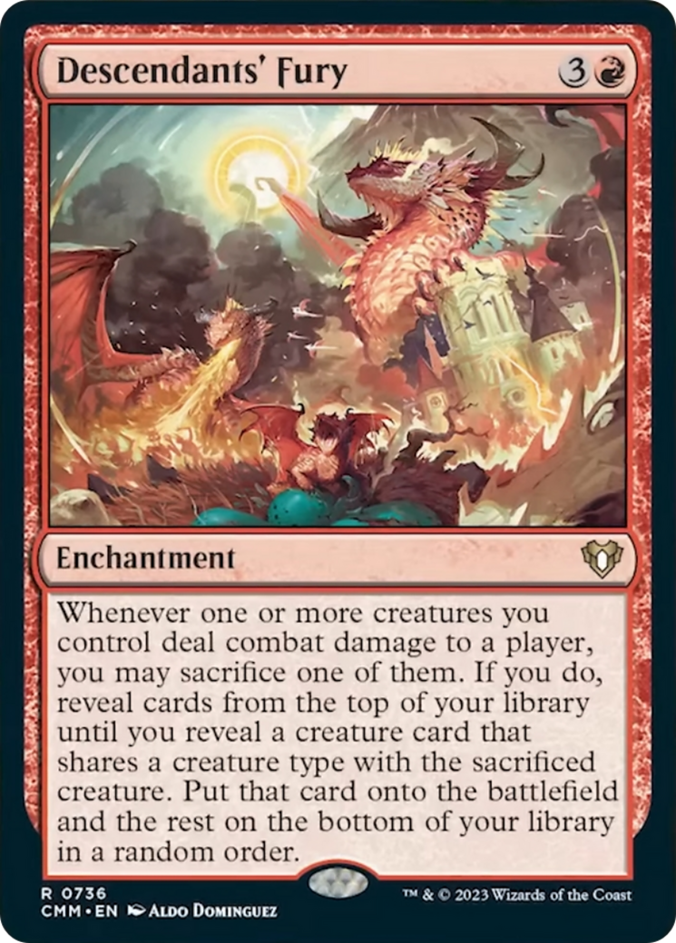 Descendants' Fury [Commander Masters] | The CG Realm