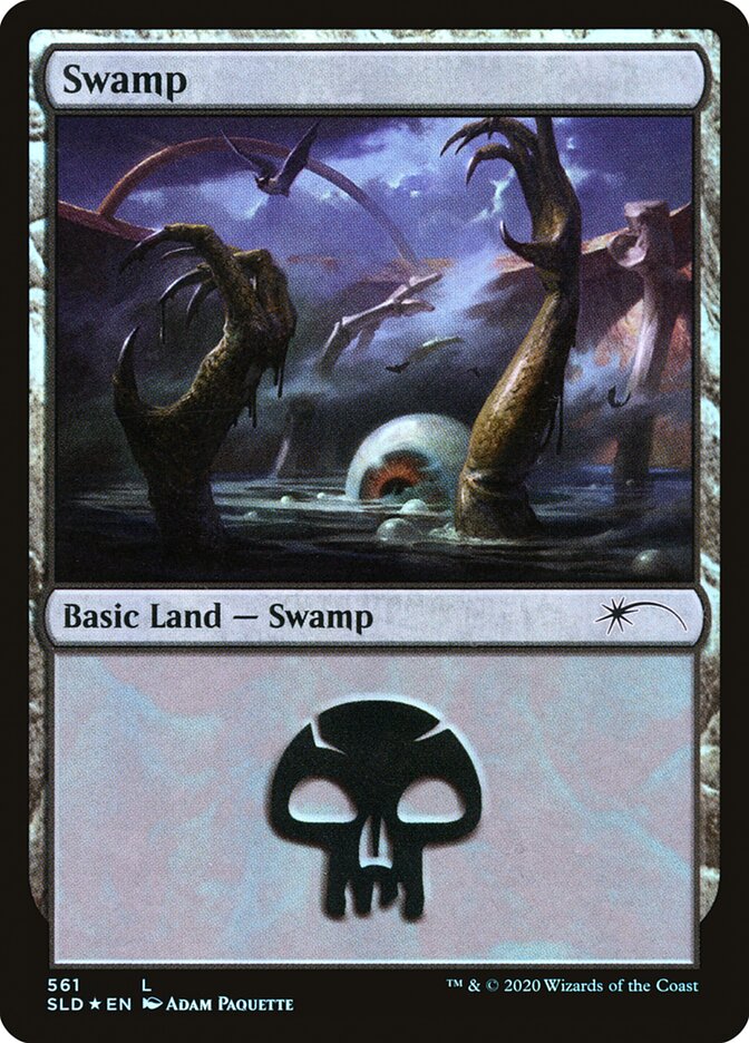 Swamp (Witchcraft) (561) [Secret Lair Drop Promos] | The CG Realm