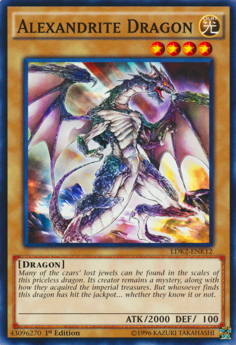 Alexandrite Dragon [LDK2-ENK12] Common | The CG Realm