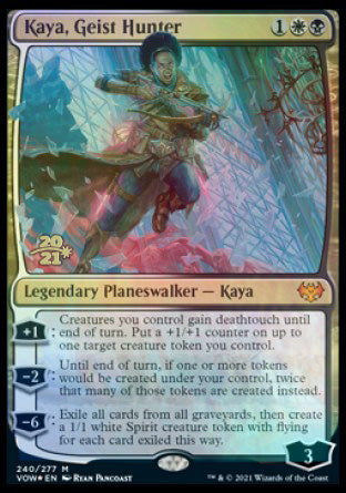 Kaya, Geist Hunter [Innistrad: Crimson Vow Prerelease Promos] | The CG Realm