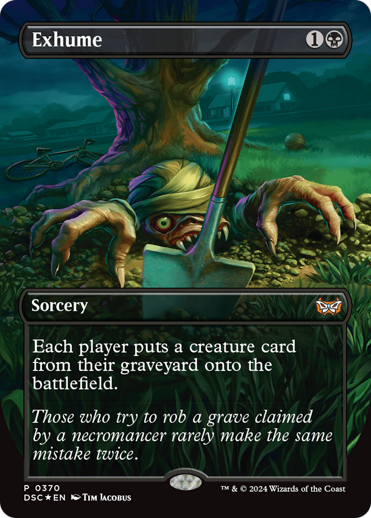 Exhume (Borderless) [Duskmourn: House of Horror Commander] | The CG Realm