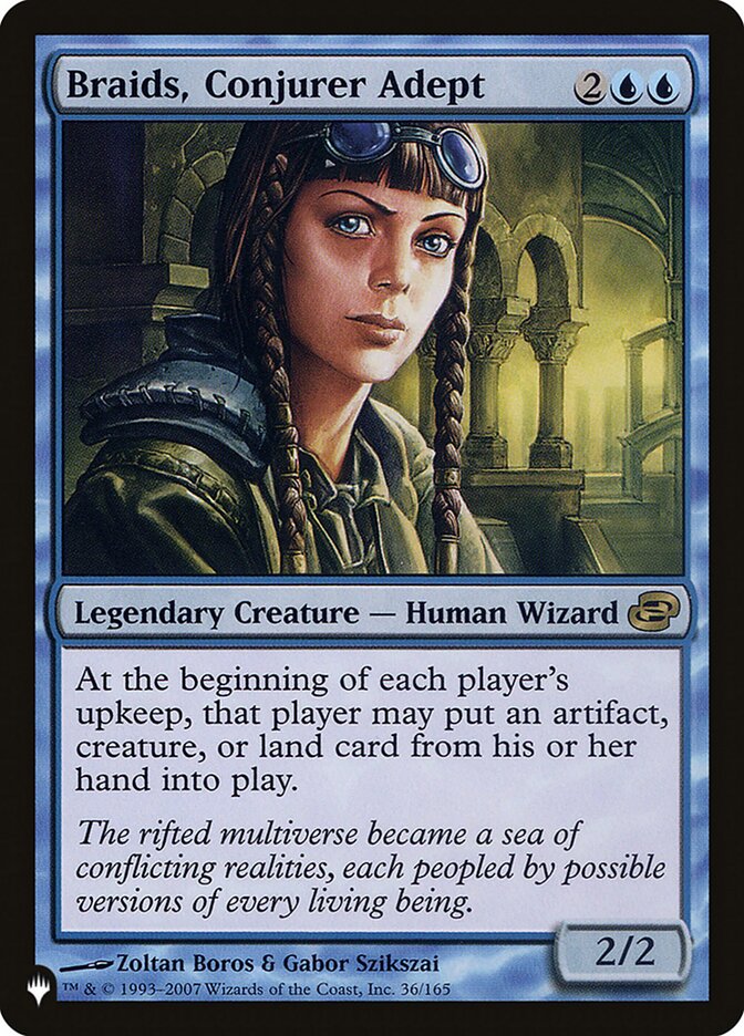 Braids, Conjurer Adept [The List] | The CG Realm