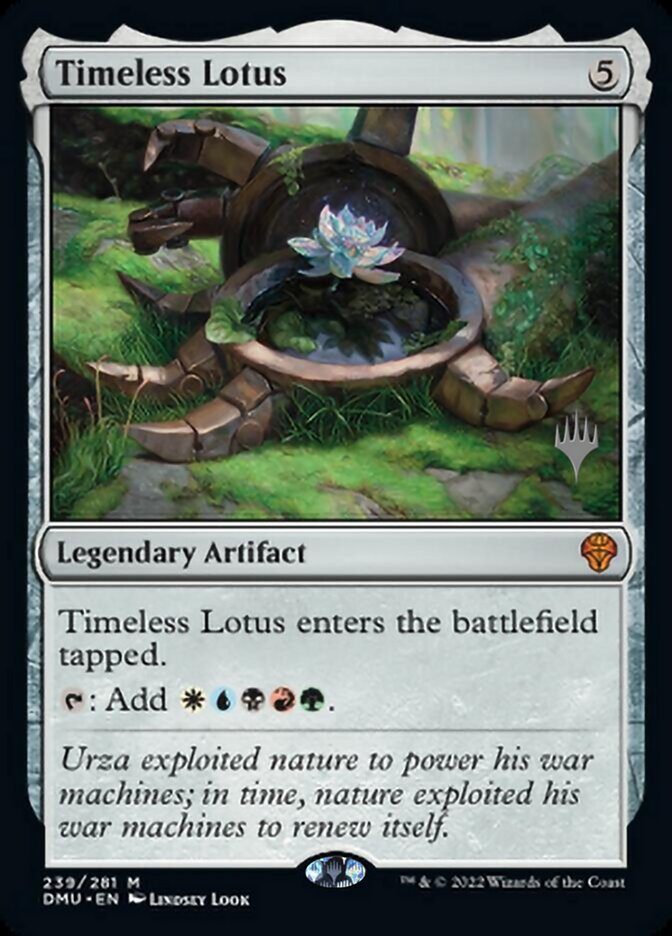 Timeless Lotus (Promo Pack) [Dominaria United Promos] | The CG Realm