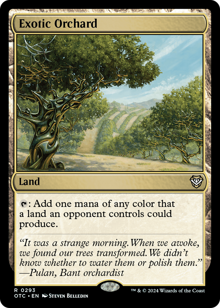 Exotic Orchard [Outlaws of Thunder Junction Commander] | The CG Realm