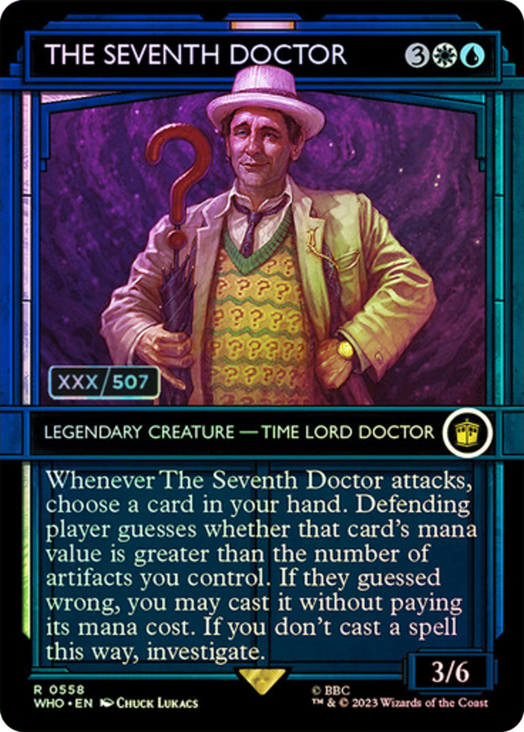 The Seventh Doctor (Serial Numbered) [Doctor Who] | The CG Realm