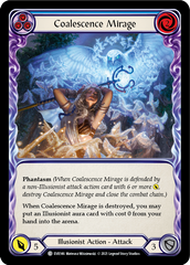 Coalescence Mirage (Blue) [EVR146] (Everfest)  1st Edition Rainbow Foil | The CG Realm