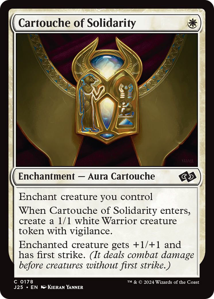 Cartouche of Solidarity [Foundations Jumpstart] | The CG Realm