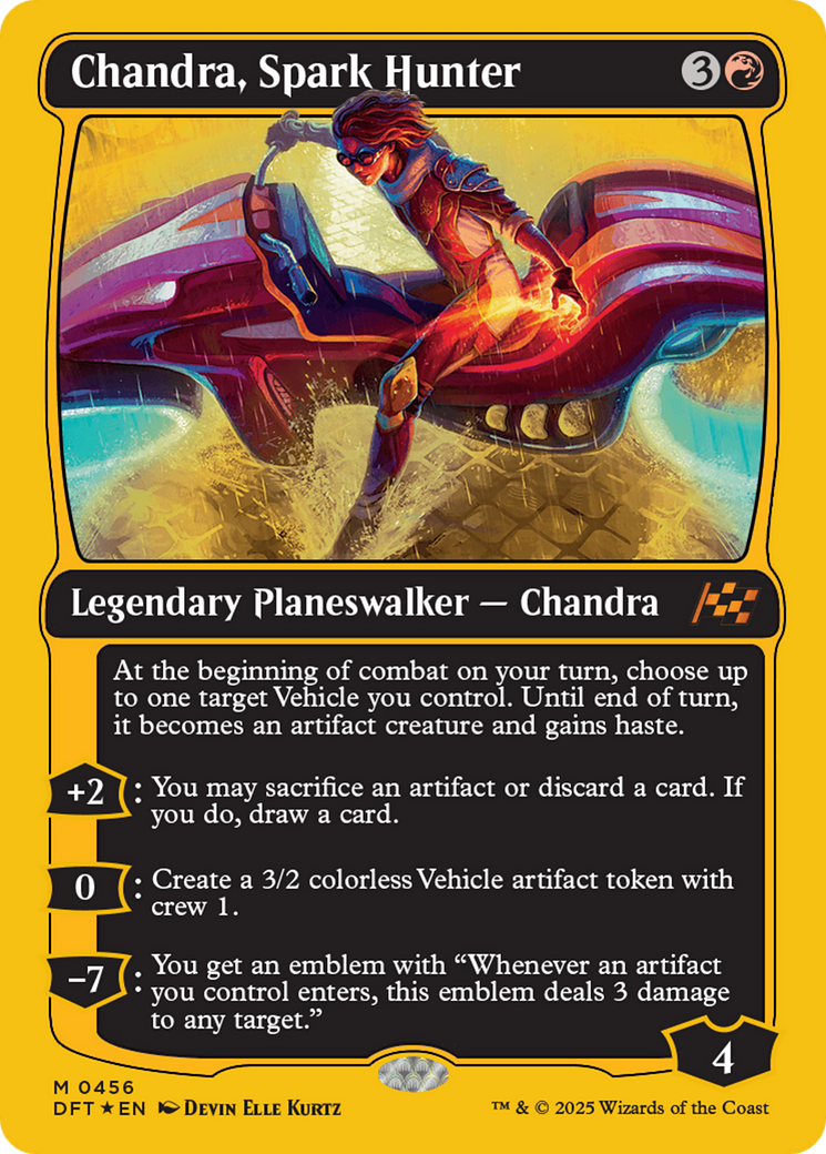 Chandra, Spark Hunter (First-Place Foil) [Aetherdrift] | The CG Realm