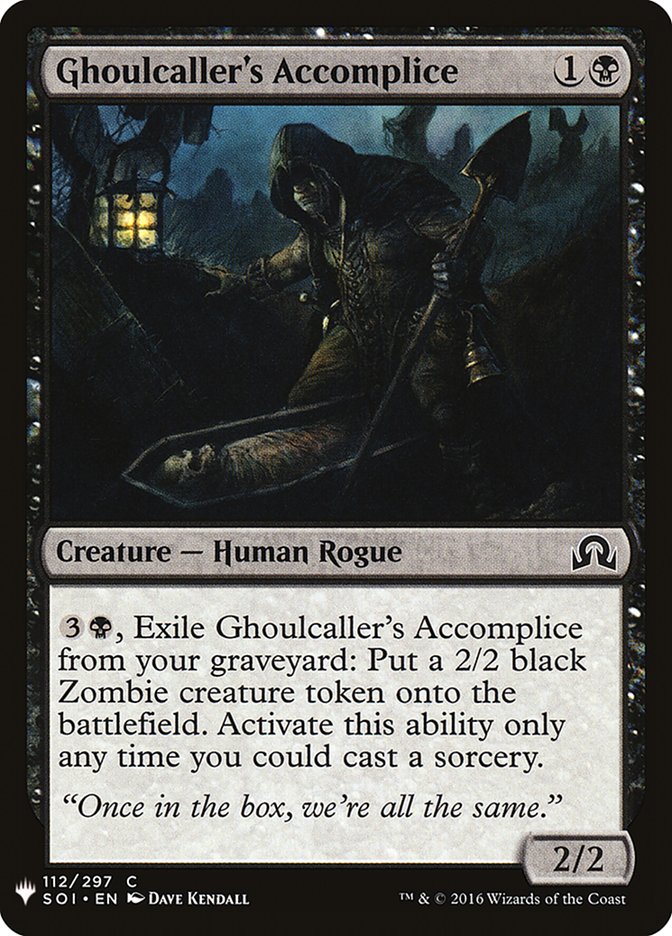 Ghoulcaller's Accomplice [Mystery Booster] | The CG Realm