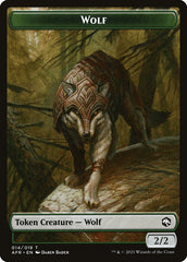 Wolf // Guenhwyvar Double-Sided Token [Dungeons & Dragons: Adventures in the Forgotten Realms Tokens] | The CG Realm