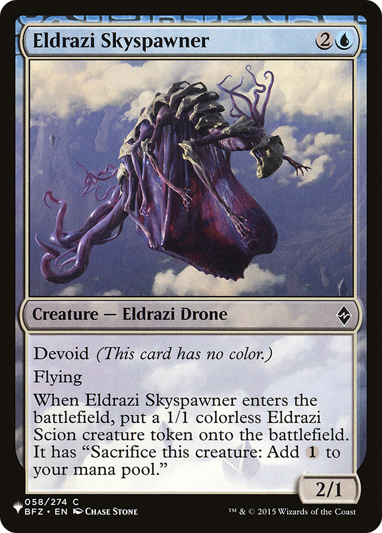 Eldrazi Skyspawner [The List Reprints] | The CG Realm