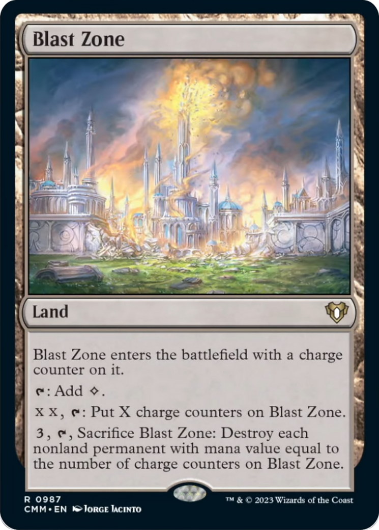 Blast Zone [Commander Masters] | The CG Realm