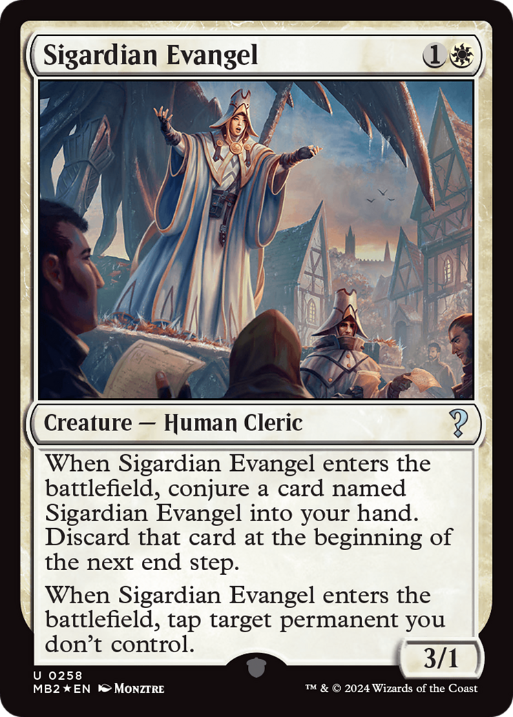 Sigardian Evangel [Mystery Booster 2] | The CG Realm