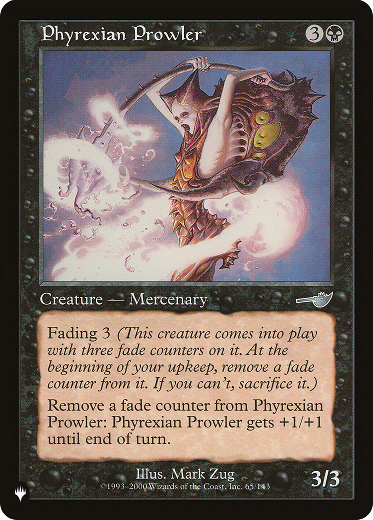 Phyrexian Prowler [The List] | The CG Realm