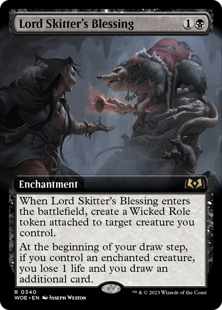 Lord Skitter's Blessing (Extended Art) [Wilds of Eldraine] | The CG Realm