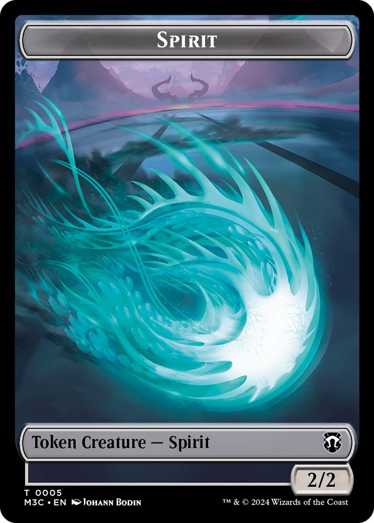 Eldrazi // Spirit Double-Sided Token [Modern Horizons 3 Commander Tokens] | The CG Realm