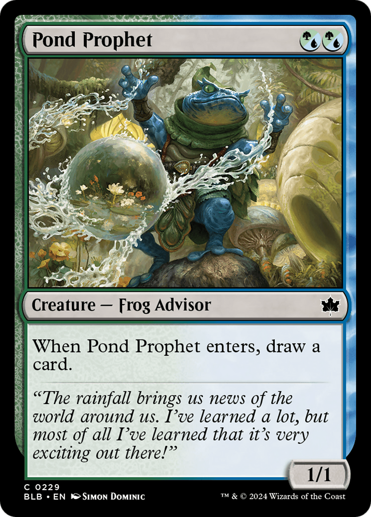 Pond Prophet [Bloomburrow] | The CG Realm