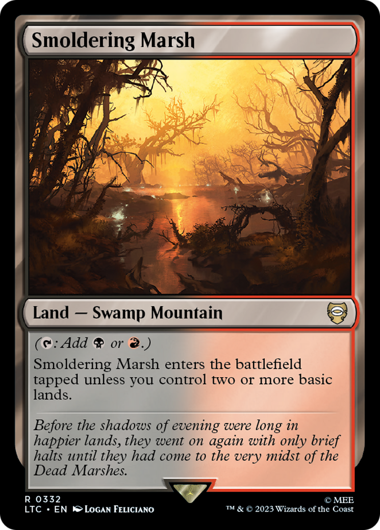 Smoldering Marsh [The Lord of the Rings: Tales of Middle-Earth Commander] | The CG Realm