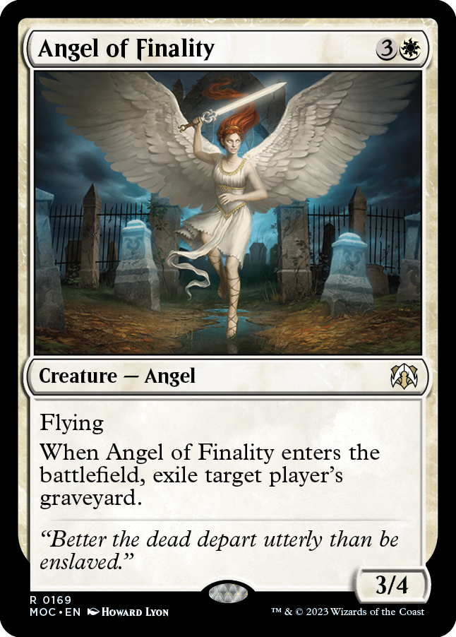 Angel of Finality [March of the Machine Commander] | The CG Realm