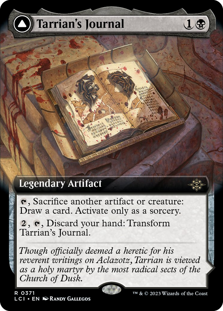 Tarrian's Journal // The Tomb of Aclazotz (Extended Art) [The Lost Caverns of Ixalan] | The CG Realm