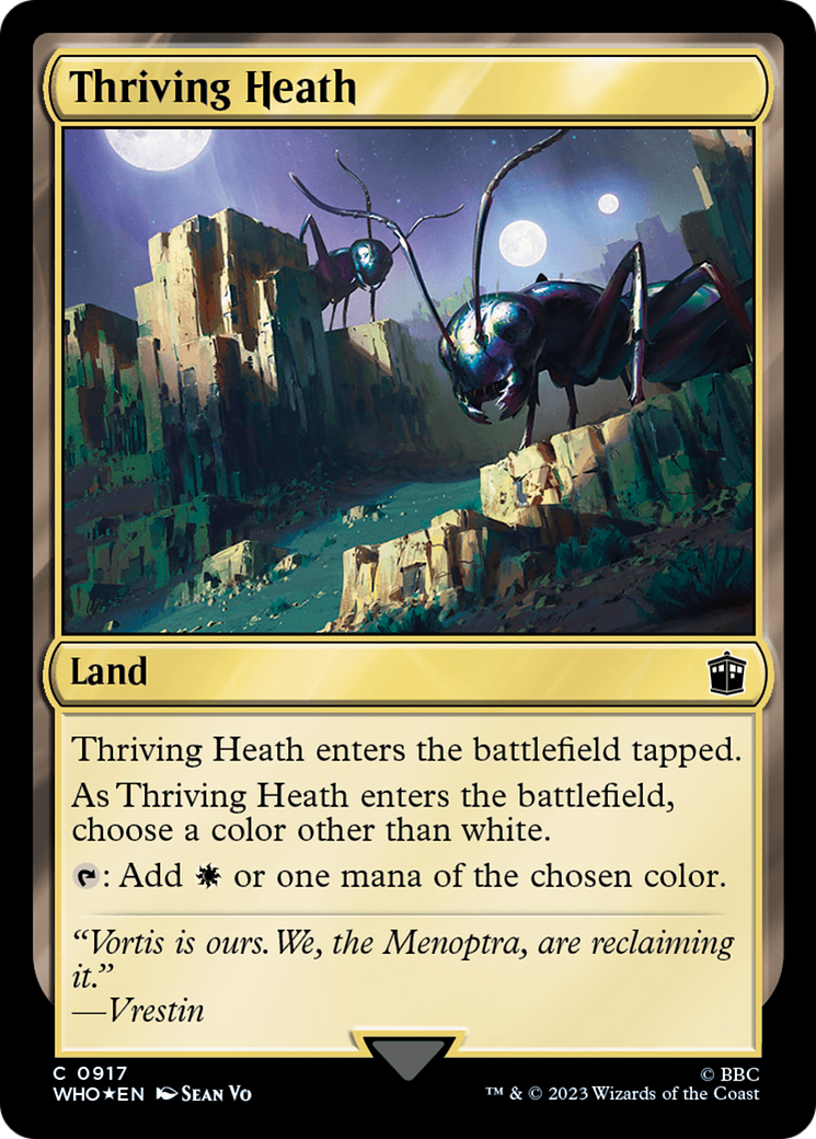 Thriving Heath (Surge Foil) [Doctor Who] | The CG Realm