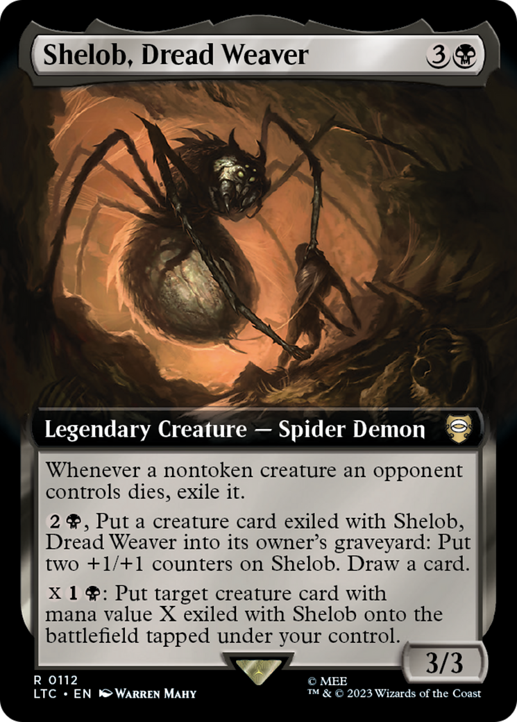 Shelob, Dread Weaver (Extended Art) [The Lord of the Rings: Tales of Middle-Earth Commander] | The CG Realm