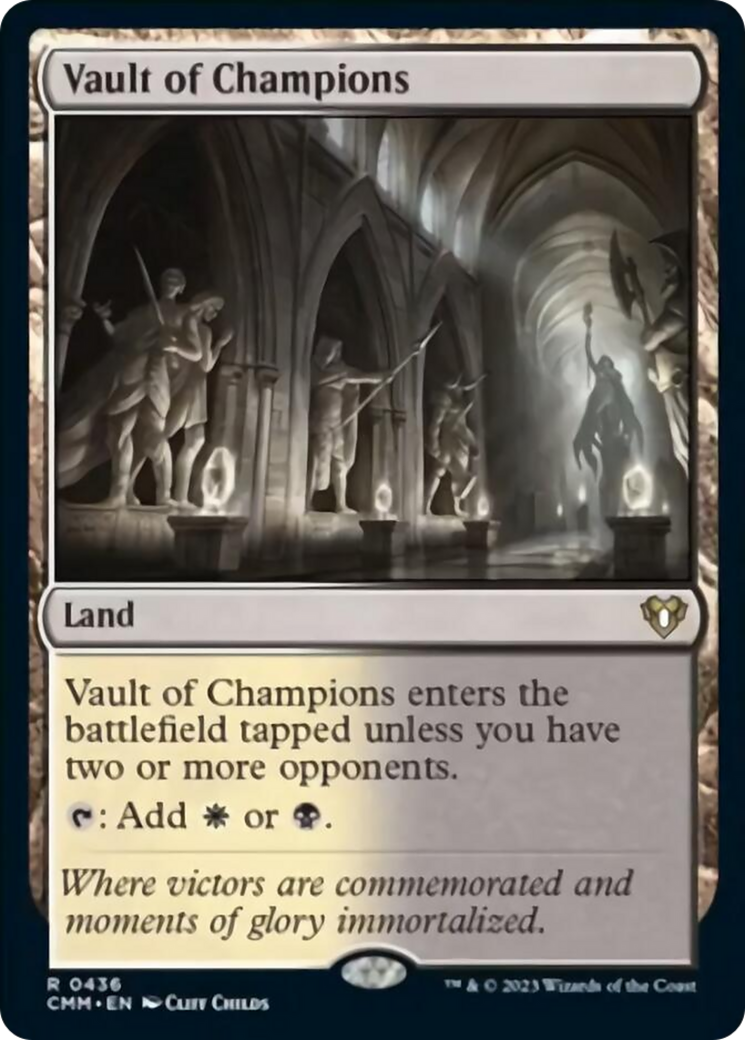 Vault of Champions [Commander Masters] | The CG Realm