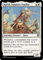 Keleth, Sunmane Familiar [Commander Masters] | The CG Realm