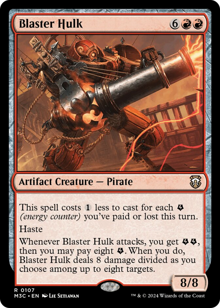 Blaster Hulk [Modern Horizons 3 Commander] | The CG Realm