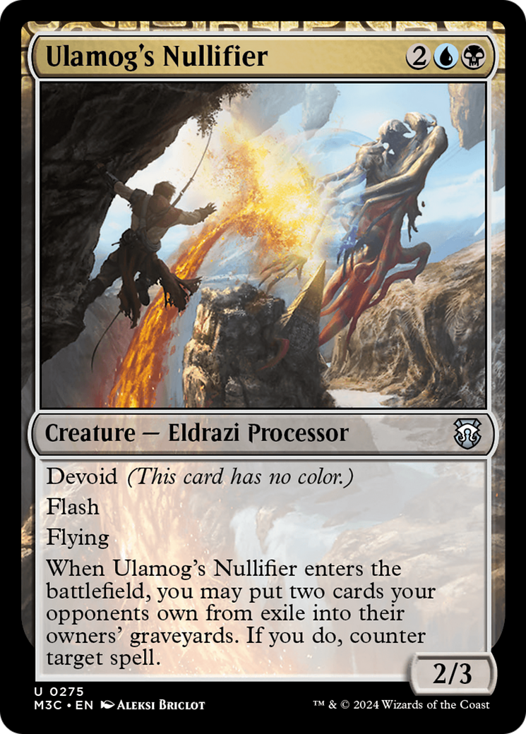 Ulamog's Nullifier (Ripple Foil) [Modern Horizons 3 Commander] | The CG Realm