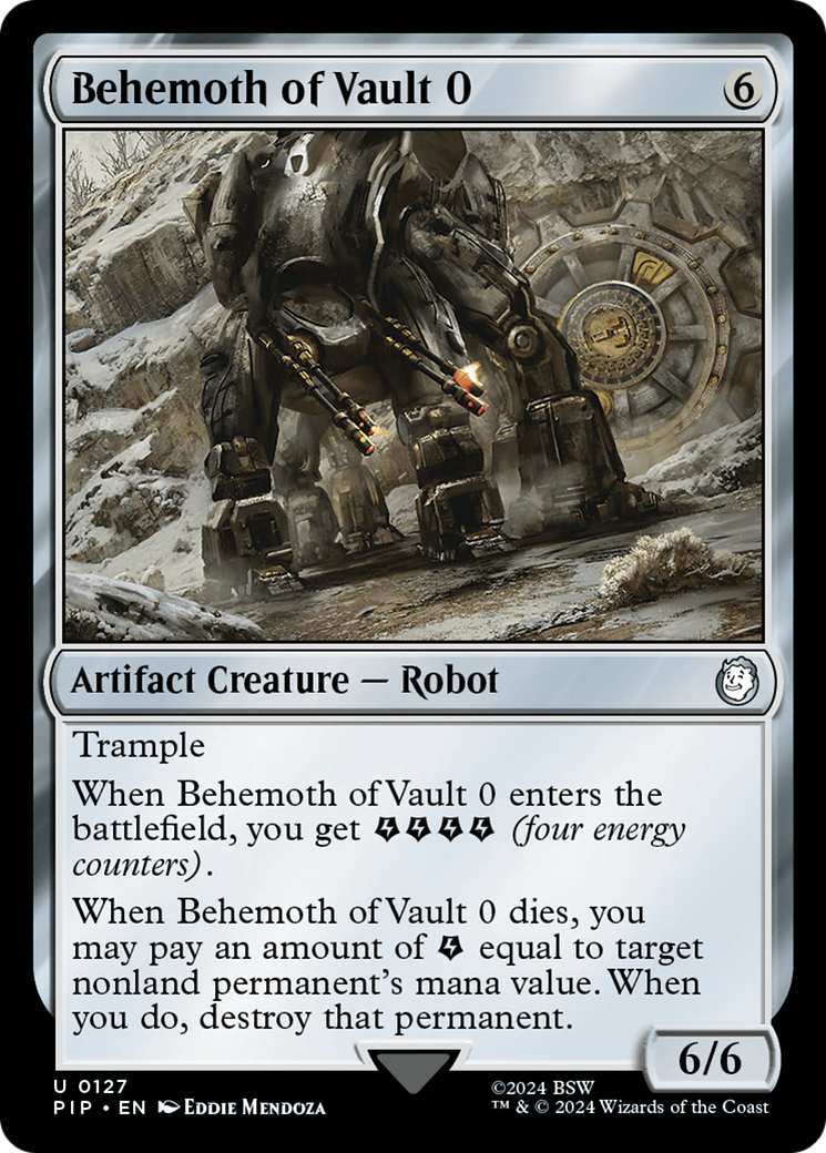 Behemoth of Vault 0 [Fallout] | The CG Realm