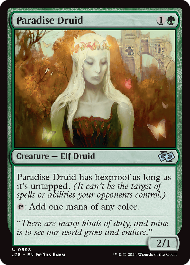 Paradise Druid [Foundations Jumpstart] | The CG Realm