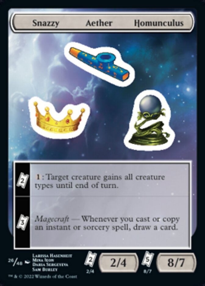 Snazzy Aether Homunculus [Unfinity Stickers] | The CG Realm