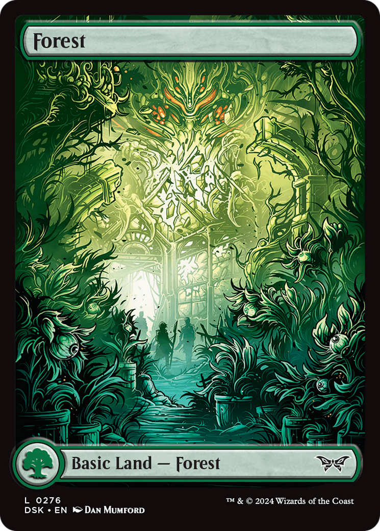 Forest (276) - Full Art [Duskmourn: House of Horror] | The CG Realm