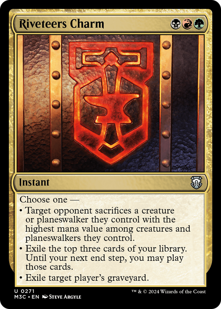 Riveteers Charm [Modern Horizons 3 Commander] | The CG Realm