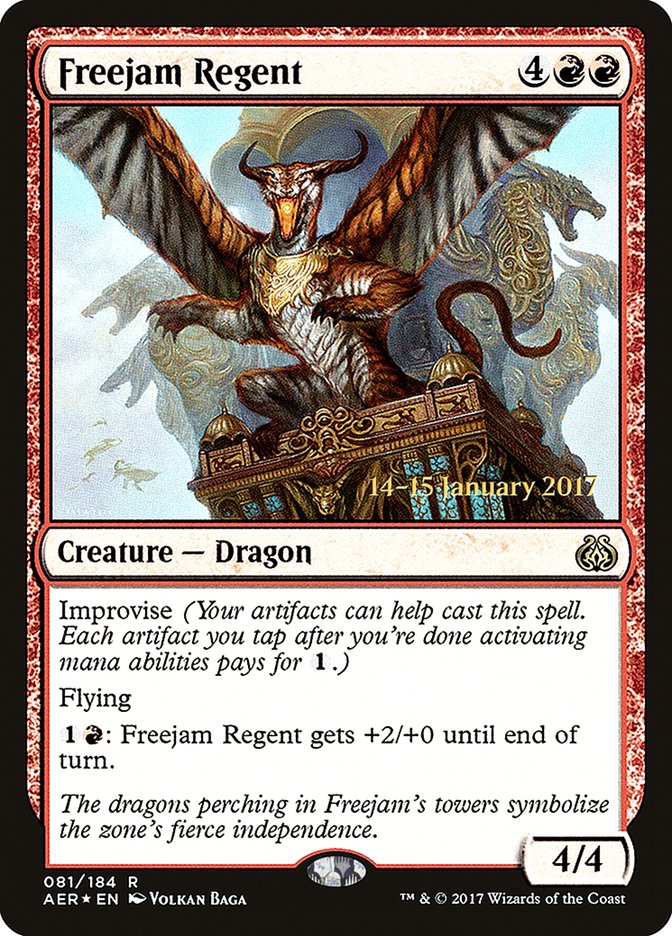 Freejam Regent [Aether Revolt Prerelease Promos] | The CG Realm