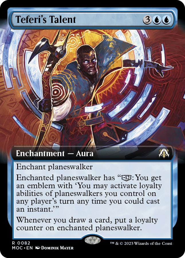 Teferi's Talent (Extended Art) [March of the Machine Commander] | The CG Realm